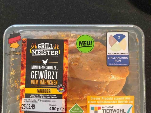 Hähnchenbrustfilet Tandoori, Minutenschnitzel gewürzt von ibrown | Hochgeladen von: ibrown