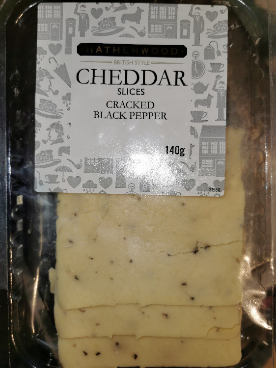 Cheddar slices, cracked black pepper von Stella Falkenberg | Hochgeladen von: Stella Falkenberg