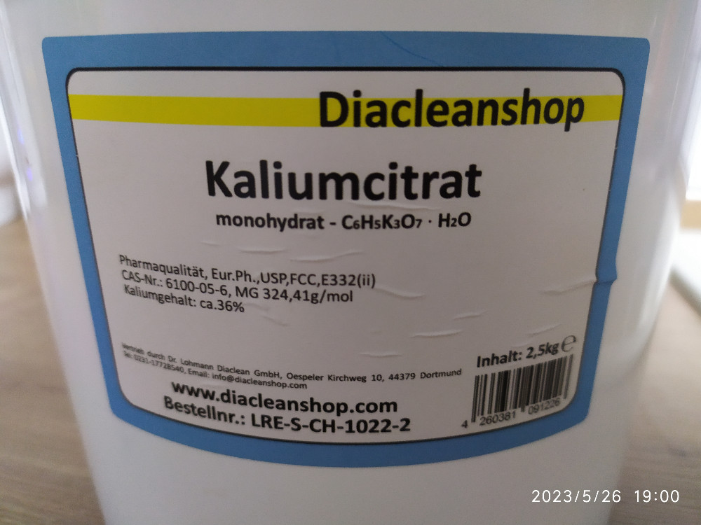 Kaliumcitrat monohydrat, Pharmaqualität von ztiöo130 | Hochgeladen von: ztiöo130