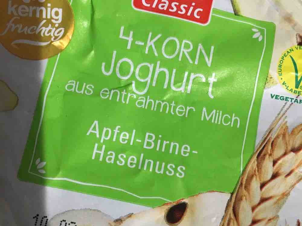 4-Korn Joghurt, Apfel-Birne-Haselnuss von Tiam | Hochgeladen von: Tiam