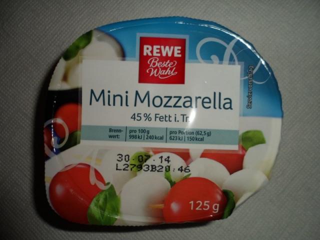 Mini Mozzarella (45% Fett i.Tr.) | Hochgeladen von: Alare