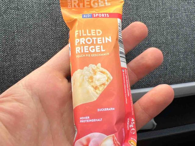 Filled Protein Riegel, Peach Pie Geschmack von Nico7 | Hochgeladen von: Nico7