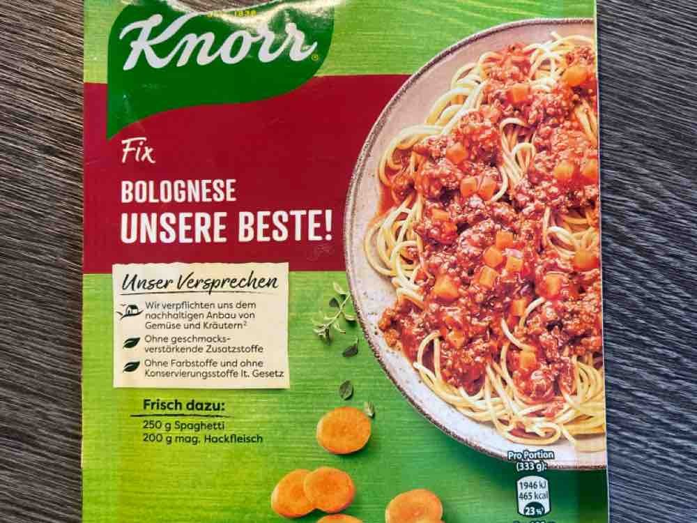 Knorr Fix Bolognese Unsere Beste Trockenprodukt von missannie | Hochgeladen von: missannie