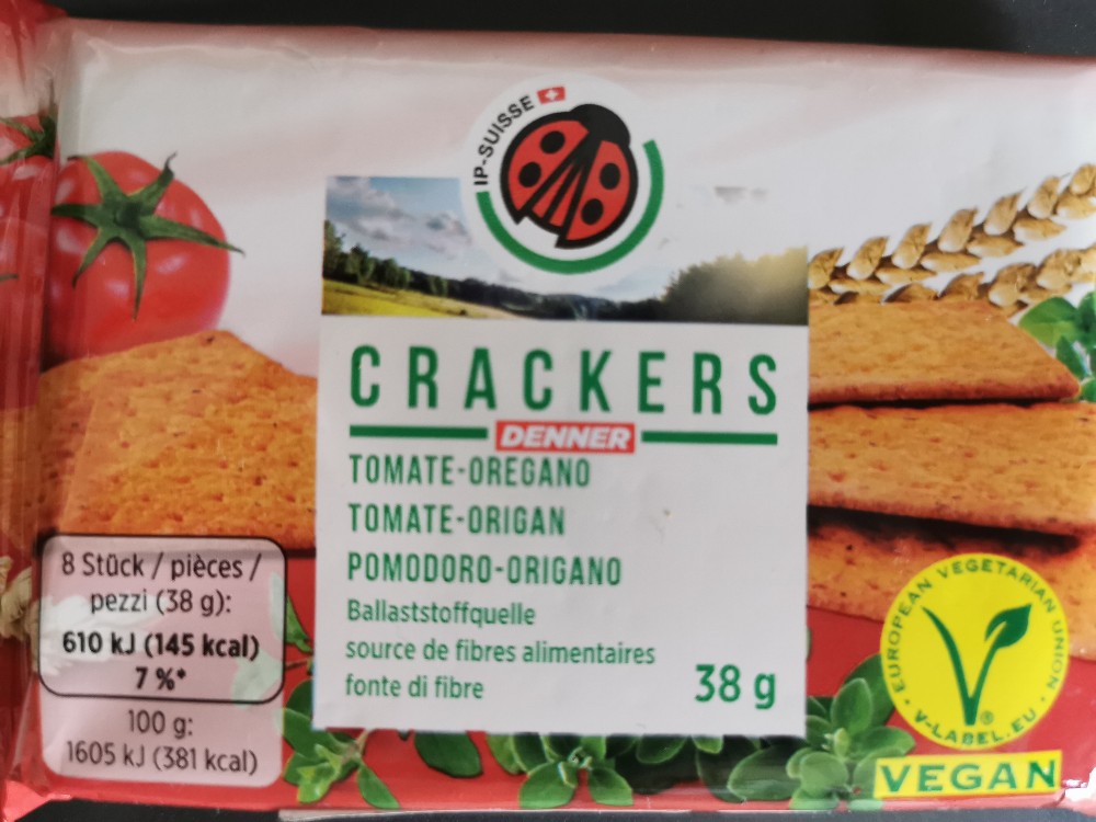 Crackers Denner, Tomate-Oregano von klecksii | Hochgeladen von: klecksii