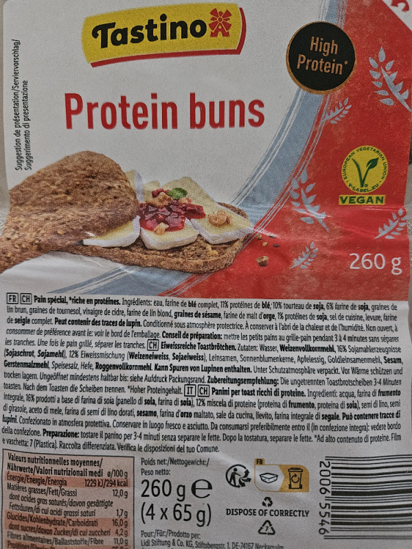 Tastino Protein buns von rinadv | Hochgeladen von: rinadv