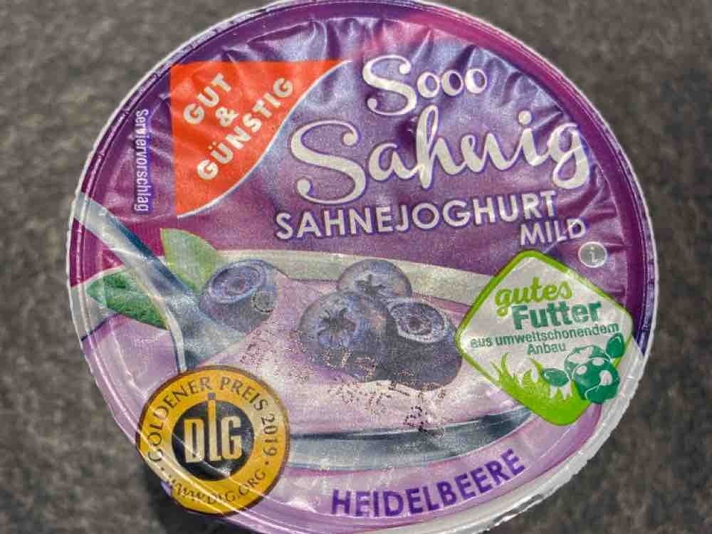 Sahnejoghurt mild, Heidelbeere von Tambien | Hochgeladen von: Tambien