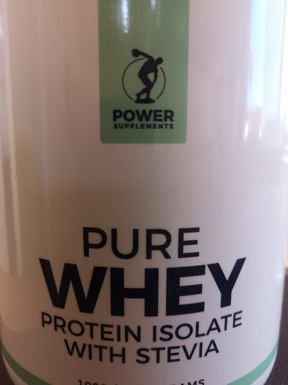 pure whey protein isolate with stevia von FranziWillAbnehmen | Hochgeladen von: FranziWillAbnehmen