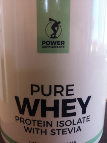 pure whey protein isolate with stevia von FranziWillAbnehmen | Hochgeladen von: FranziWillAbnehmen