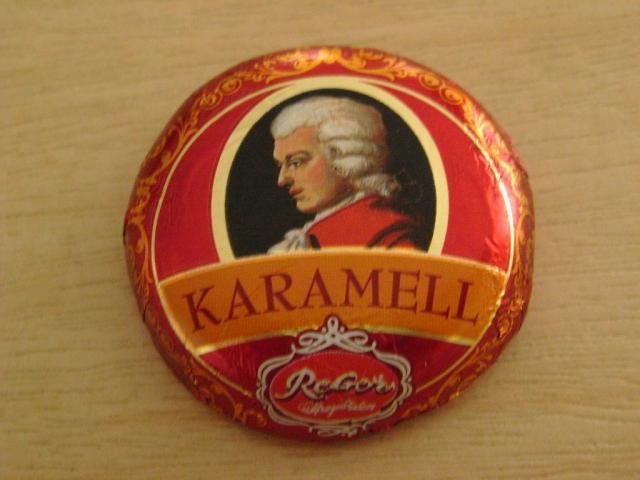 Mozart-Medaillon Reber, Karamell | Hochgeladen von: Teecreme