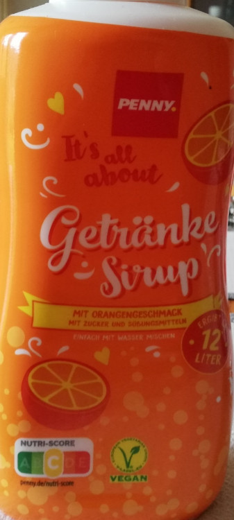 Getränke Sirup, Orangengeschmack von Freddy | Hochgeladen von: Freddy