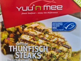 Thunfisch Steaks in schwarzer Pfeffersauce  | Hochgeladen von: nexi
