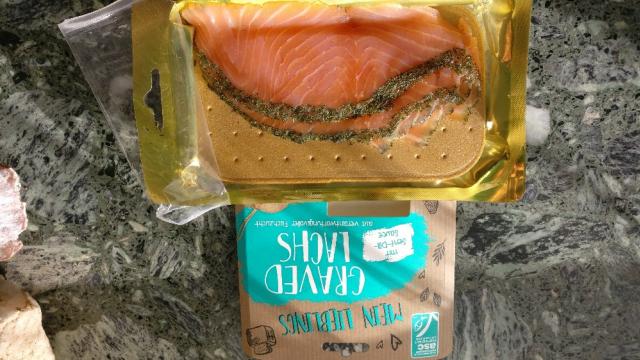 Mein Lieblings Graved Lachs, Nur Senf-Dill-Sauce von Nazrael | Hochgeladen von: Nazrael