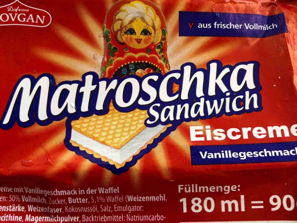 Matroschka Sandwich Eiscreme, Vanille von hiavus486 | Hochgeladen von: hiavus486