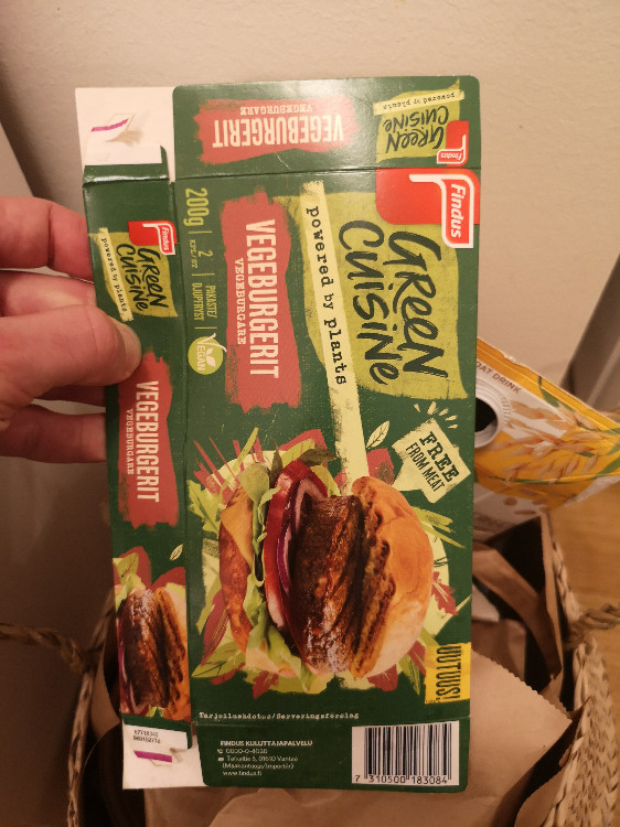 Burger vegeburgerit, 1 patty 100g von stabkr | Hochgeladen von: stabkr