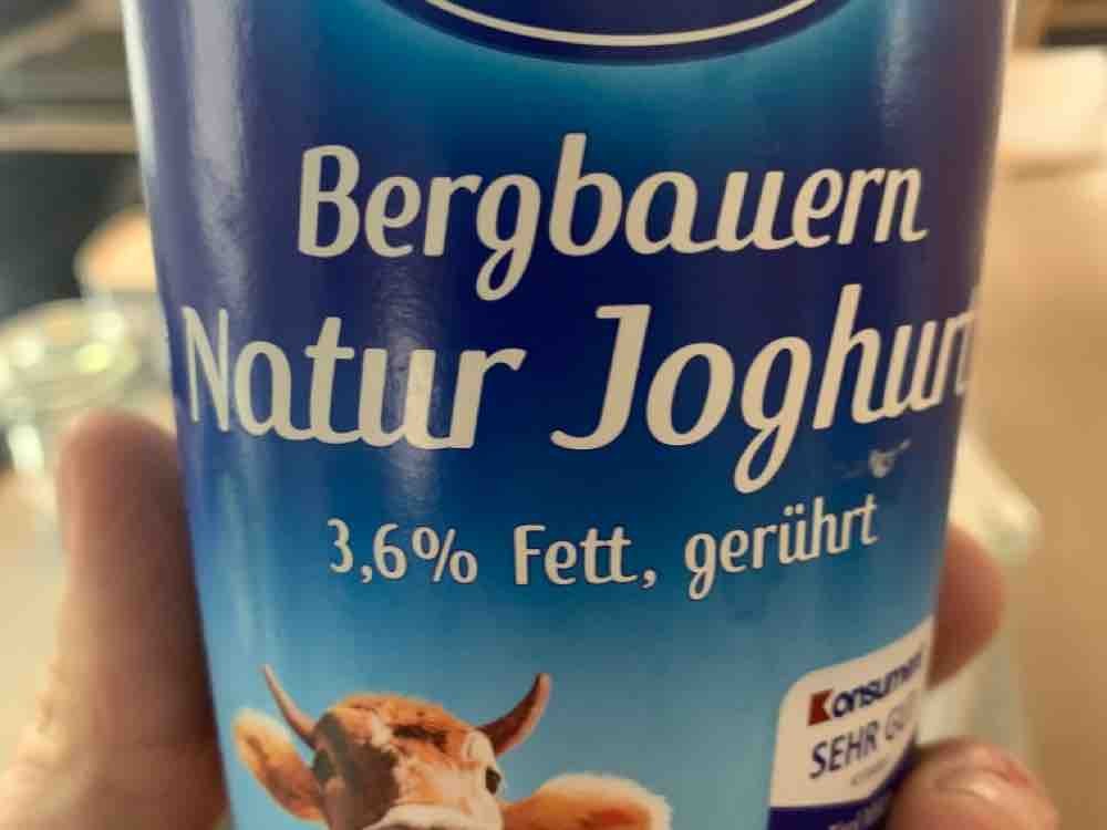 Bergbauern Natur Joghurt, 3,6% Fett, gerührt von 68fa | Hochgeladen von: 68fa