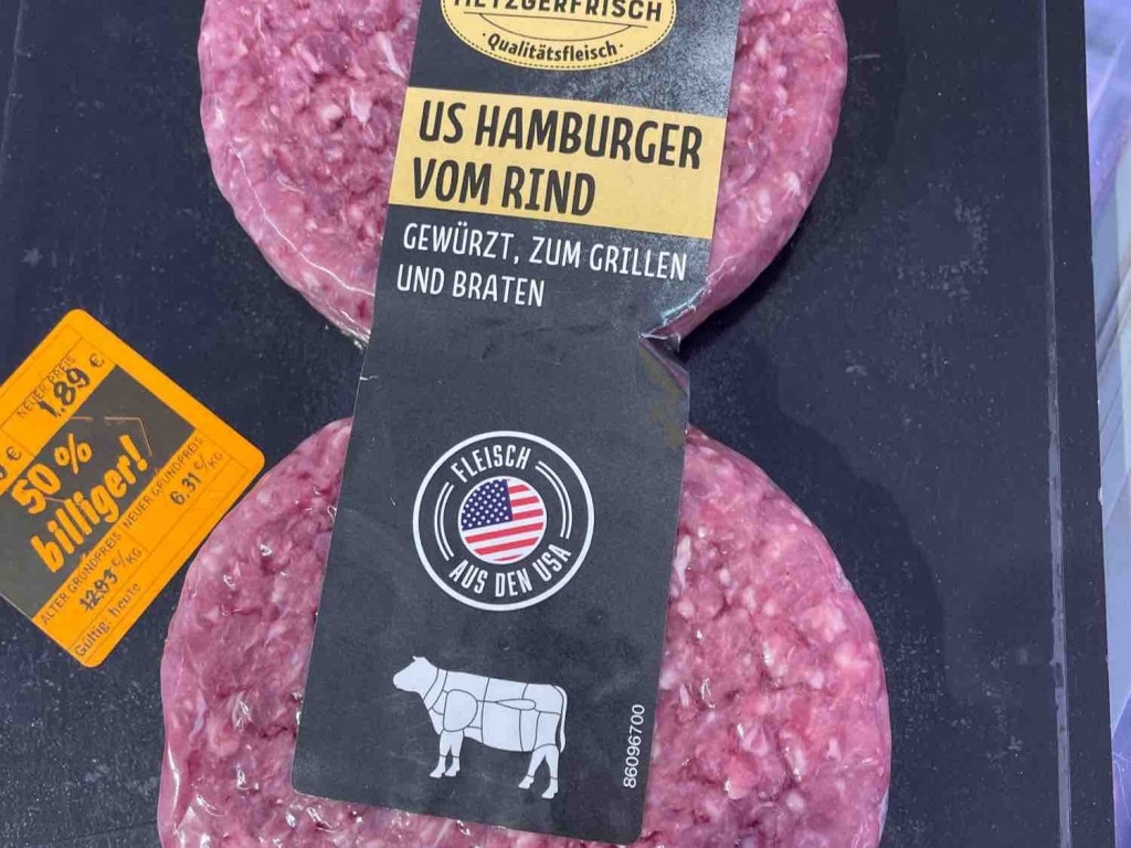 Us Hamburger vom Rind, Fleisch von Machel | Hochgeladen von: Machel