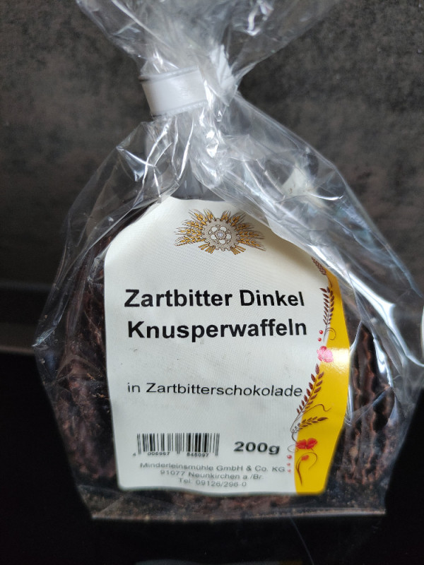 Zartbitter Dinkel Knusperwaffeln, in Zartbitterschokolade von kr | Hochgeladen von: krummfinger
