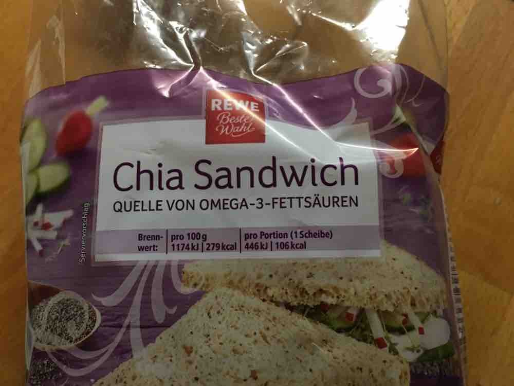 Chia Sandwich, Quelle von omega-3-Fettsäuren von EchteLiebe | Hochgeladen von: EchteLiebe