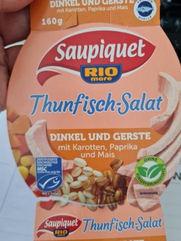 Thunfisch-Salat, Dinkel und Gerste mit Karotten, Paprika und Mai | Hochgeladen von: SanniD2103