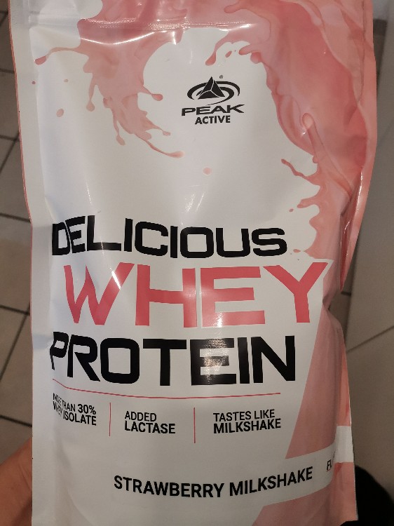 Delicious Whey Protein, Strawberry Milkshake von Hogg.Fitness | Hochgeladen von: Hogg.Fitness