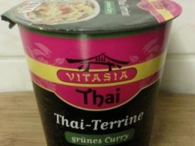 Thai-Terrine grünes Curry scharf, Nudelsuppe mit Curry | Hochgeladen von: Guenni54