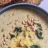 Brokkoli-Kartoffel-Suppe mit Pinienkernen, und käsigem Knoblauch | Hochgeladen von: MNeverman
