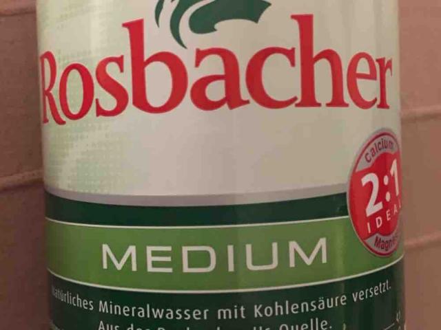 Rosbacher  Mineralwasser Medium  von Abigor | Hochgeladen von: Abigor