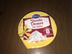 Desira Vanille Dessert, mit Sahne | Hochgeladen von: spanier13
