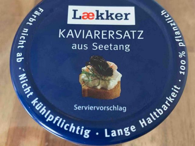 Caviar Ersatz Laekker , aus Seetang von Gregor Blumenstein | Hochgeladen von: Gregor Blumenstein