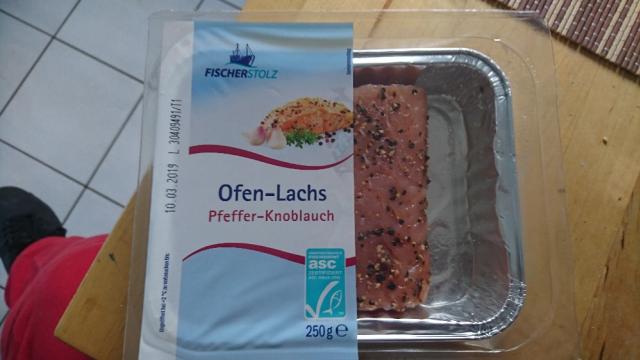 Ofen-Lachs, Knoblauch-Pfeffer von Mary Sto | Hochgeladen von: Mary Sto