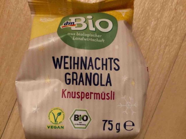 Weihnachts Granola, 75g von alexandra.habermeier | Hochgeladen von: alexandra.habermeier