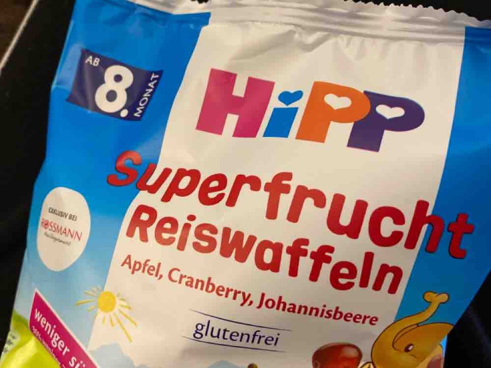 Hipp Superfriucht Reiswaffeln von lea02032004 | Hochgeladen von: lea02032004