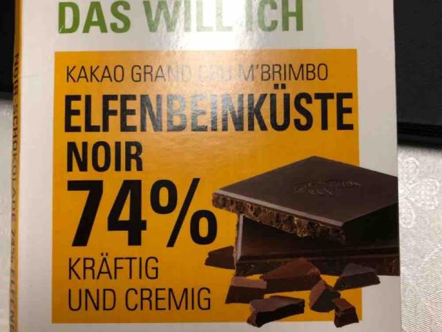 Kakao Grand Cru MBrimbo Schokoade, 74% Elfenbeinküste von Julix | Hochgeladen von: Julix14