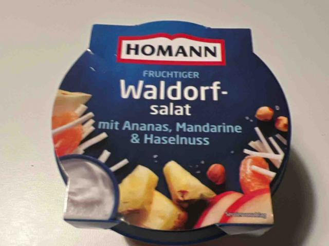 Homann Waldorfsalat, mit Ananas, Madarine &Haselnuss von jen | Hochgeladen von: jennifer1986