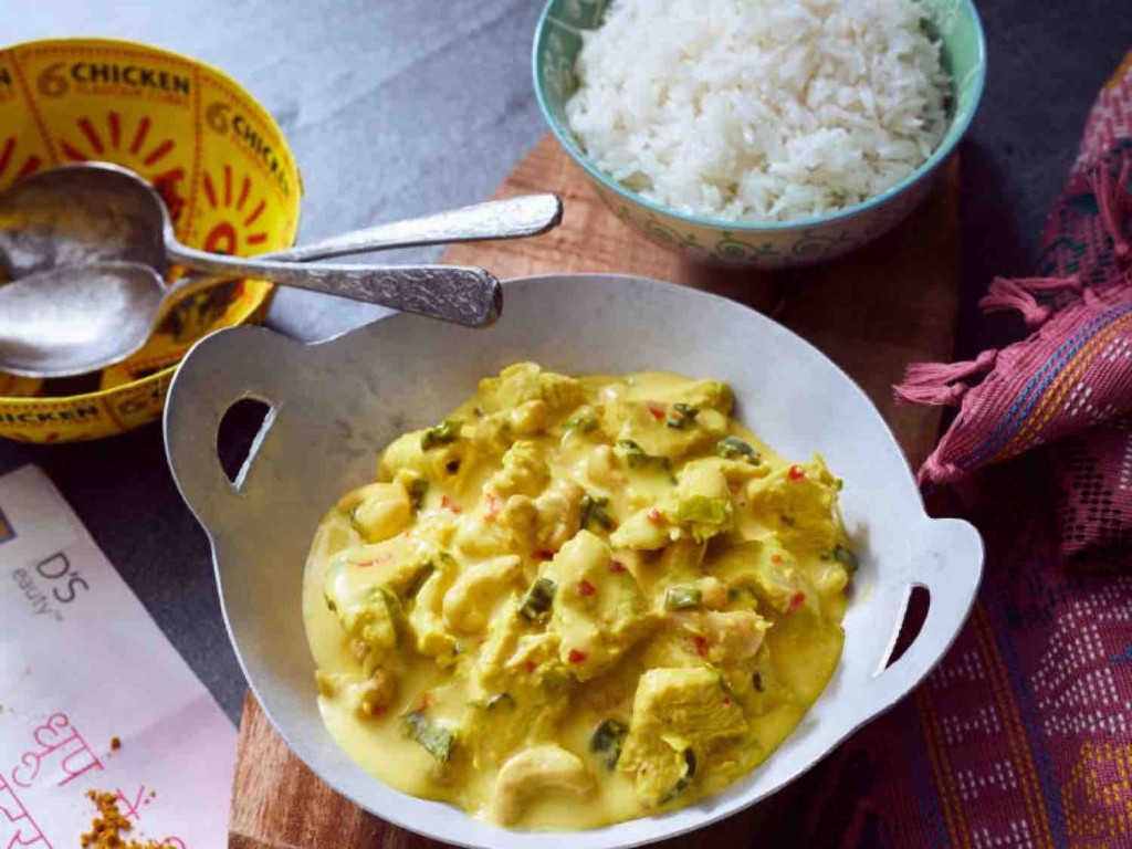 Hähnchen Komos Curry mit Cashews selbstgemacht von Lela27 | Hochgeladen von: Lela27