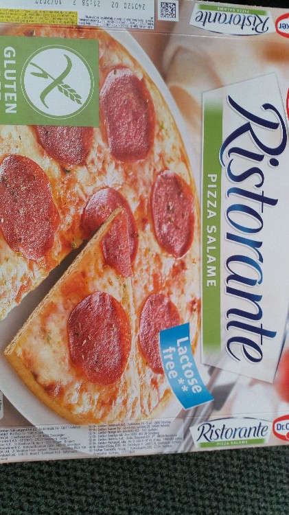 Ristorante Pizza Salame, glutenfrei von Winnienchen | Hochgeladen von: Winnienchen
