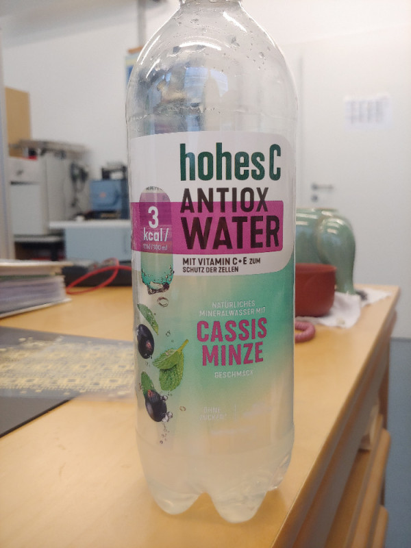 hohes c, antiox water cassis minze von Mekk | Hochgeladen von: Mekk