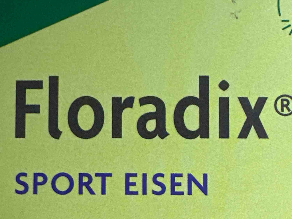 Floradix Sport Eisen von OmKlausi | Hochgeladen von: OmKlausi