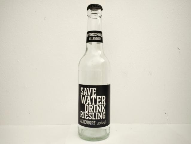 Save Water Drink Riesling - Allendorf Schorle | Hochgeladen von: micha66/Akens-Flaschenking