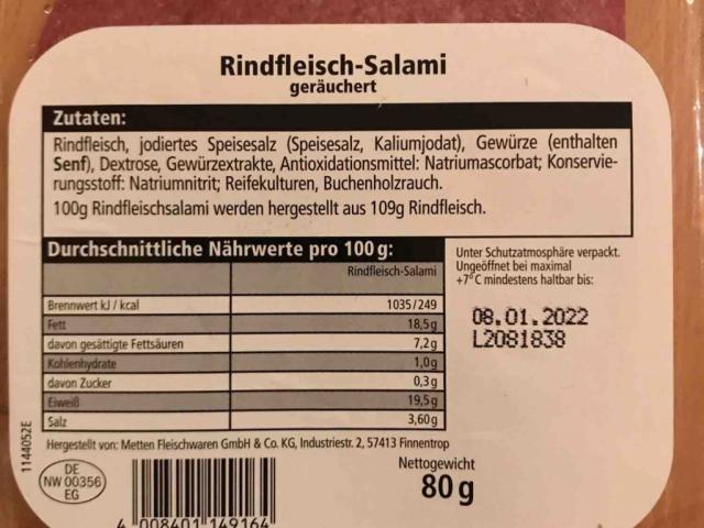 Rindfleisch-Salami  von ZuranOrb | Hochgeladen von: ZuranOrb