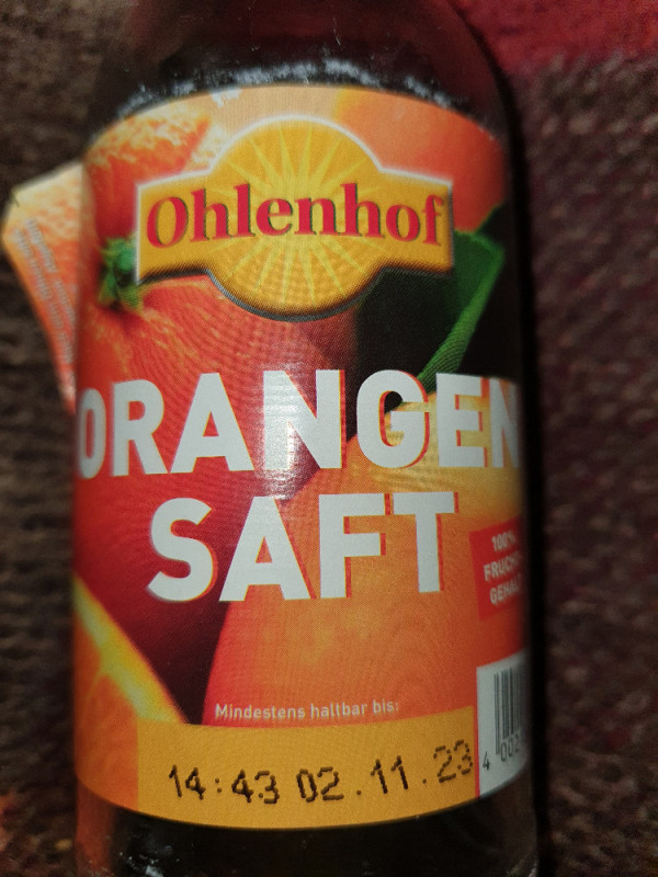Orangensaft Bio Ohlenhof, Orange von Nickimauzi | Hochgeladen von: Nickimauzi