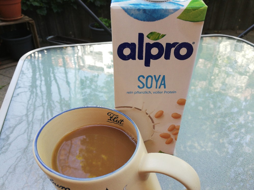 Pott Kaffee mit Alpro Soya von NilsGo | Hochgeladen von: NilsGo