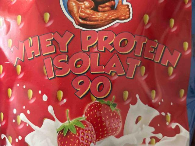 Whey Protein Isolat 90 Erdbeere mit Stücken von berat | Hochgeladen von: berat