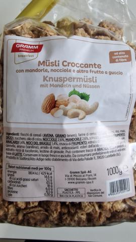 Knuspermüsli mit Mandeln und Nüssen von nb82 | Hochgeladen von: nb82