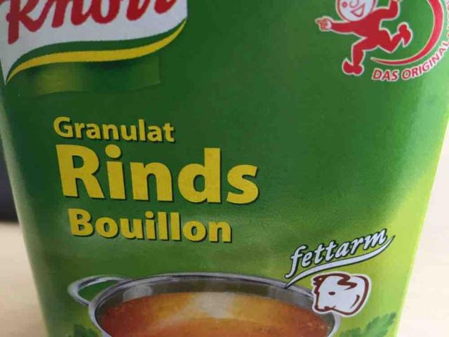 Rinds Bouillon , Granulat Fettarm  von fescherich | Hochgeladen von: fescherich