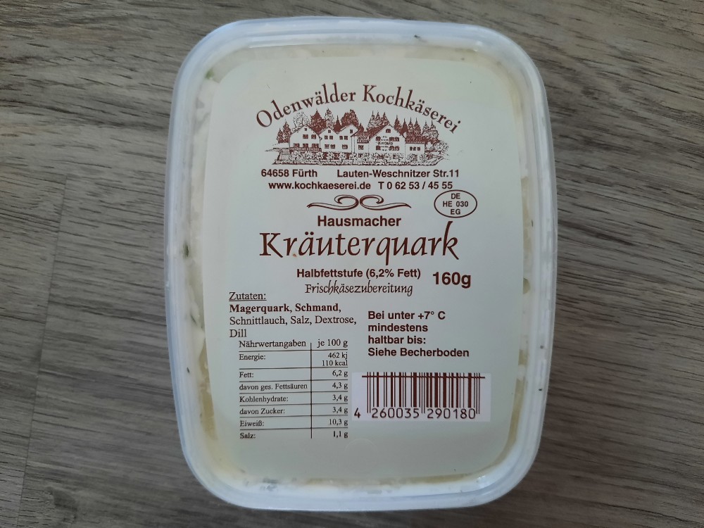 Hausmacher Kräuterquark, Halbfettstufe (6,2% Fett) von kwinki78 | Hochgeladen von: kwinki78