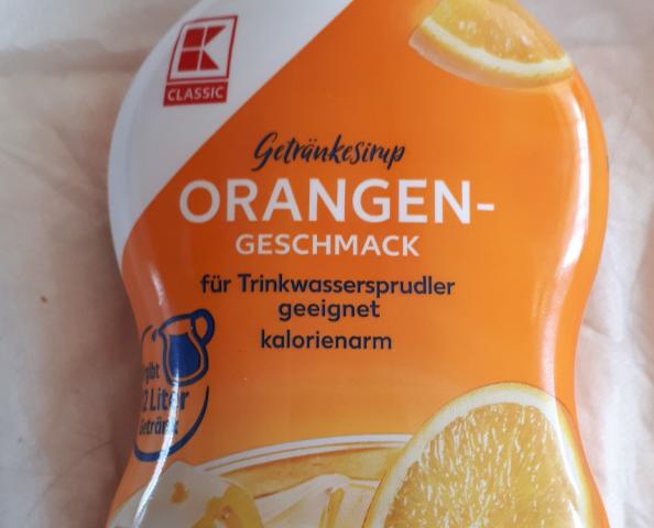 Getränkesirup Orangen-Geschmack, K-classik, 3% Orange, Süßungsmi | Hochgeladen von: Enomis62