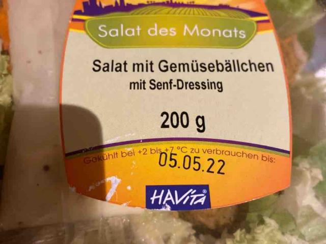 Salat mit Gemüsebällchen von fitjulz | Hochgeladen von: fitjulz