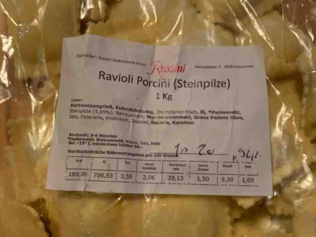 Ravioli Porcini, (Steinpilze) von Robbe70 | Hochgeladen von: Robbe70