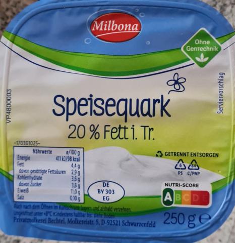 Speisequark, 20 % i. Tr. von Alex 78kg | Hochgeladen von: Alex 78kg